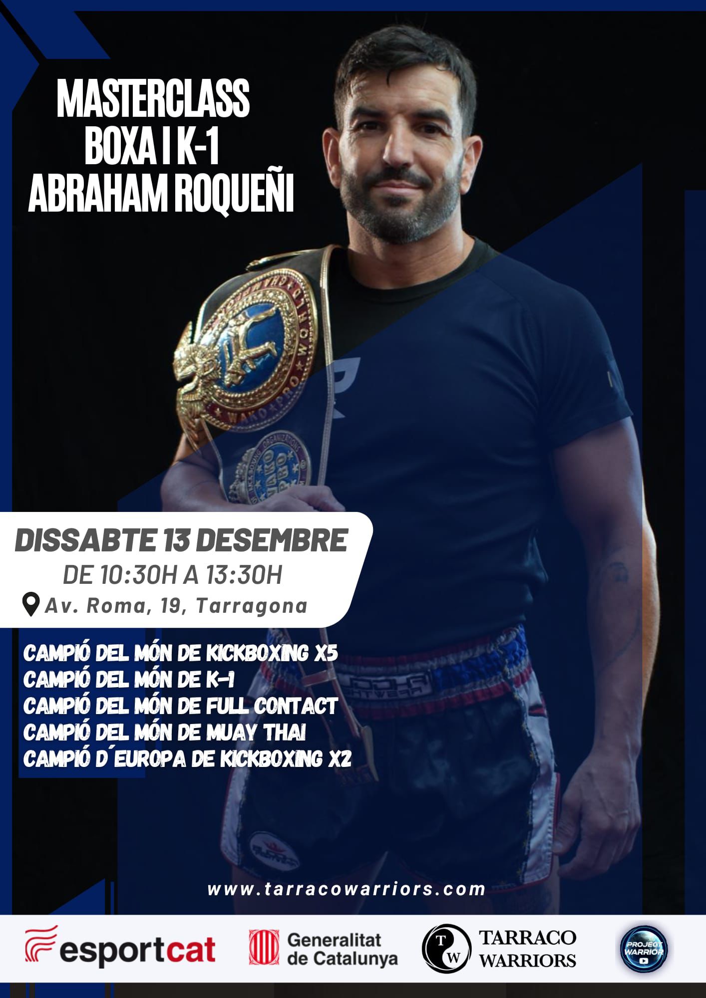 Imagen del blog: Masterclass de Boxeo y K1 - Campeón del Mundo de Kickboxing